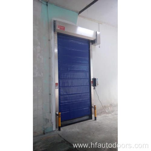 High speed self-repair door for cold room